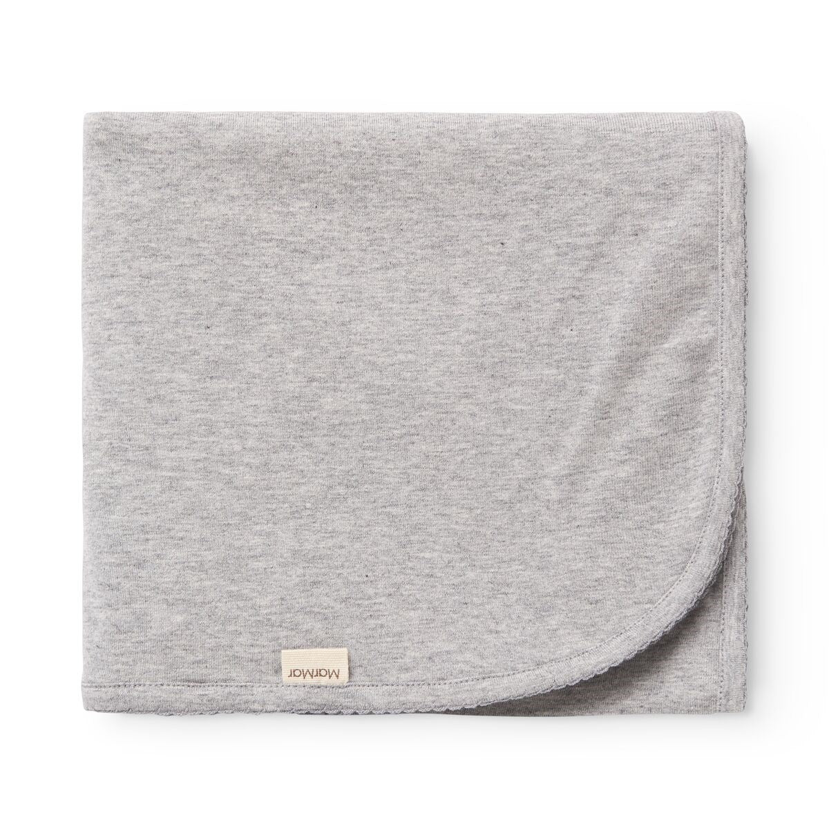 MarMar Modal New Born Light Grey Melange Alida Blanket