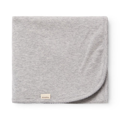 MarMar Modal New Born Light Grey Melange Alida Blanket