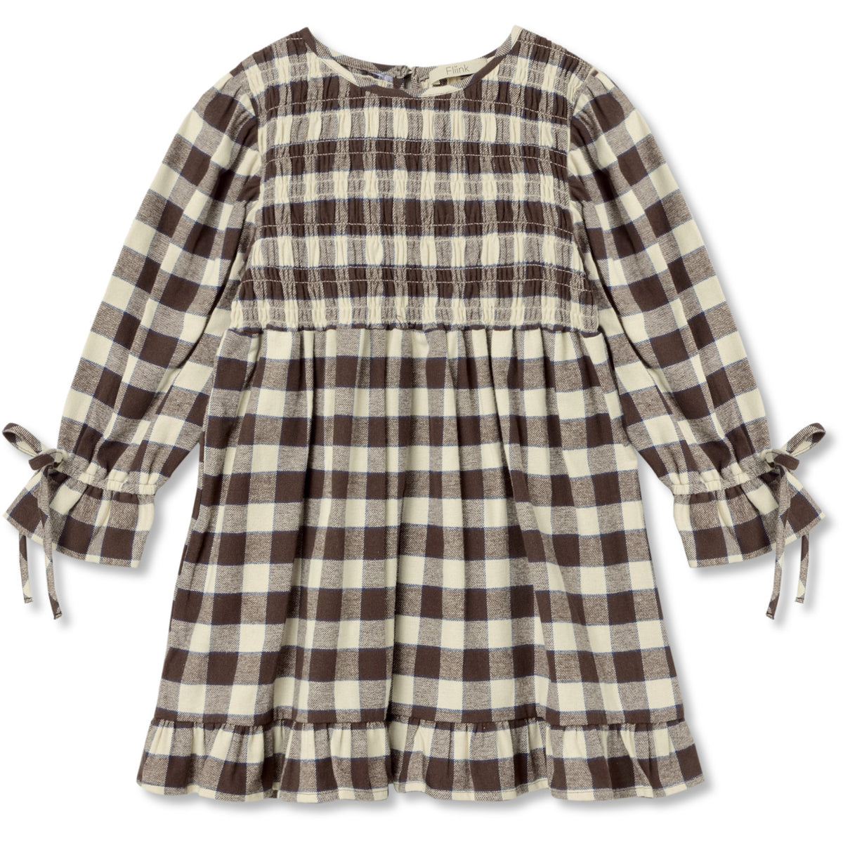 Fliink Insignia Check Cody Ls Dress