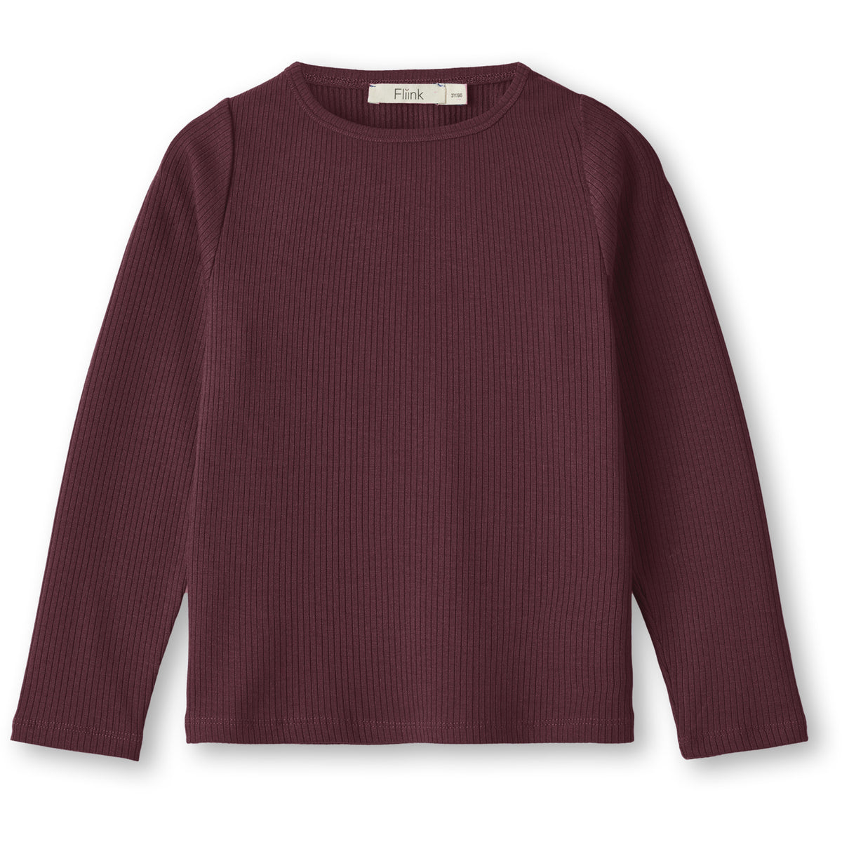 Fliink Burgendy Kenna Ls Blouse