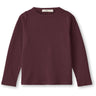 Fliink Burgendy Kenna Ls Blouse