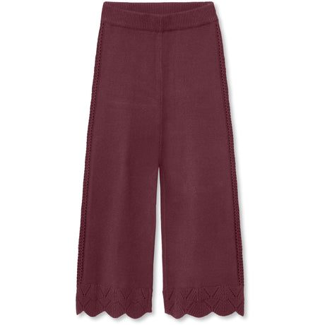 Fliink Burgendy Alilly Wide Pants