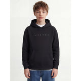 Jack & Jones Black Loose Jjestar Jj Sweat Hood Noos Jnr