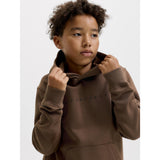 Jack & Jones Cocoa Jjestar Jj Sweat Hood Noos Jnr