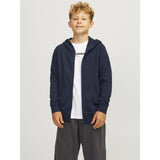 Jack & Jones Navy Blazer Jjebradley Sweat Zip Hood Noos Jnr