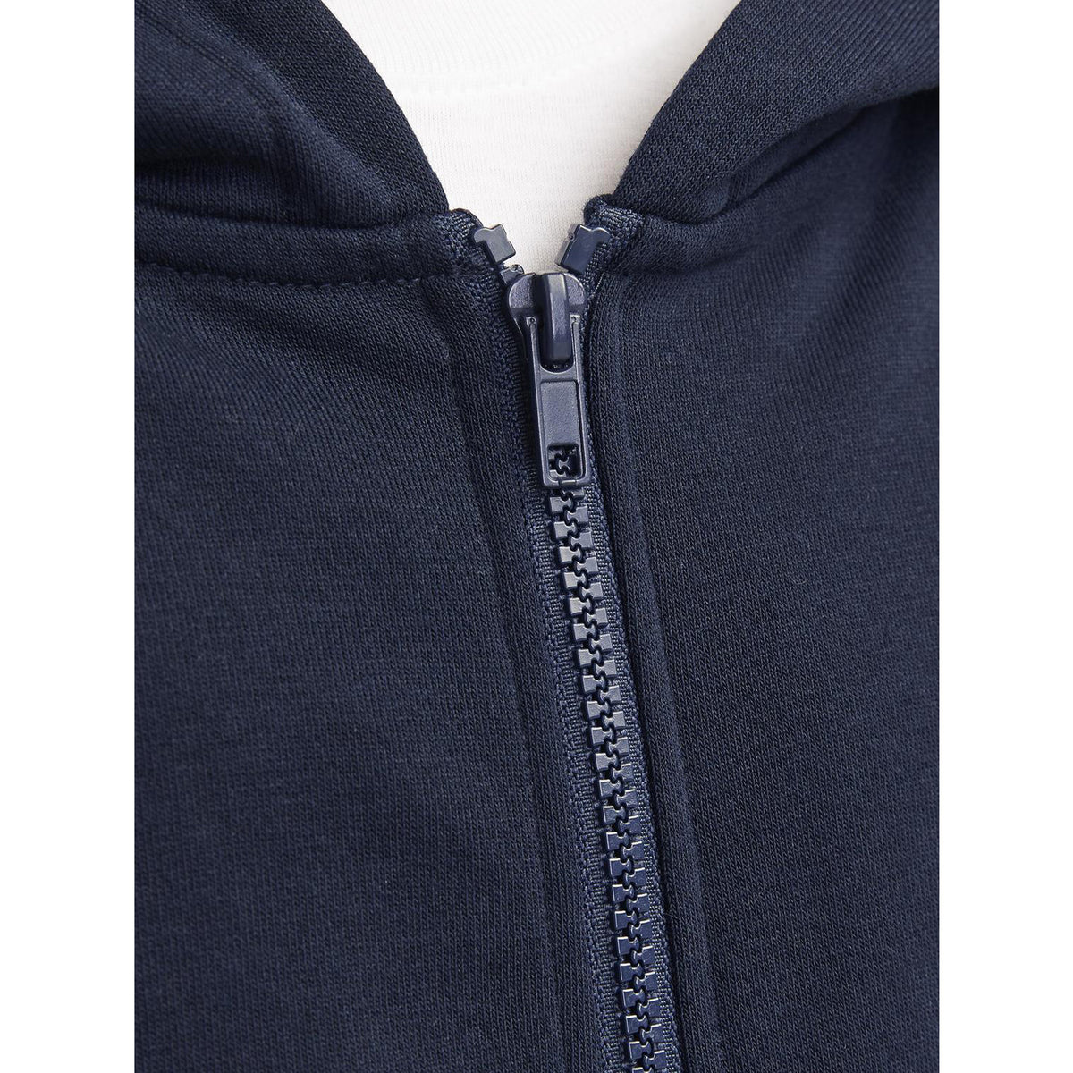 Jack & Jones Navy Blazer Jjebradley Sweat Zip Hood Noos Jnr