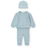 COPENHAGEN COLORS Dusty Blue Classic Merino Baby Set