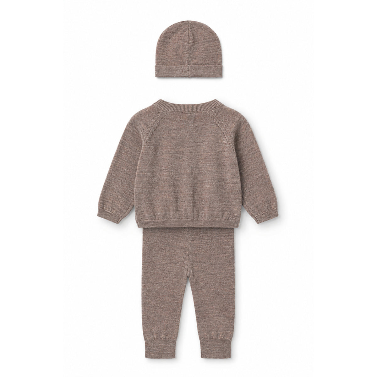 COPENHAGEN COLORS Natural Melange Classic Merino Baby Set