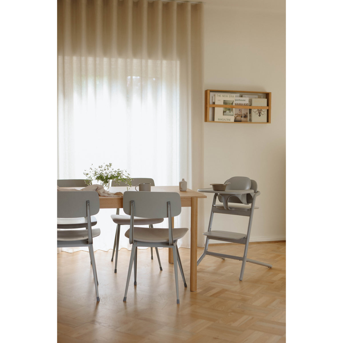 Cybex Suede Grey Lemo Chair