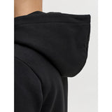 Jack & Jones Black Jjtom Sweat Hood Sn Jnr