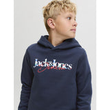 Jack & Jones Navy Blazer Jjtom Sweat Hood Sn Jnr