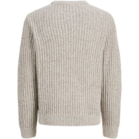 Jack & Jones Junior Sea Salt Jjjaxon Knit Crew Neck Jnr