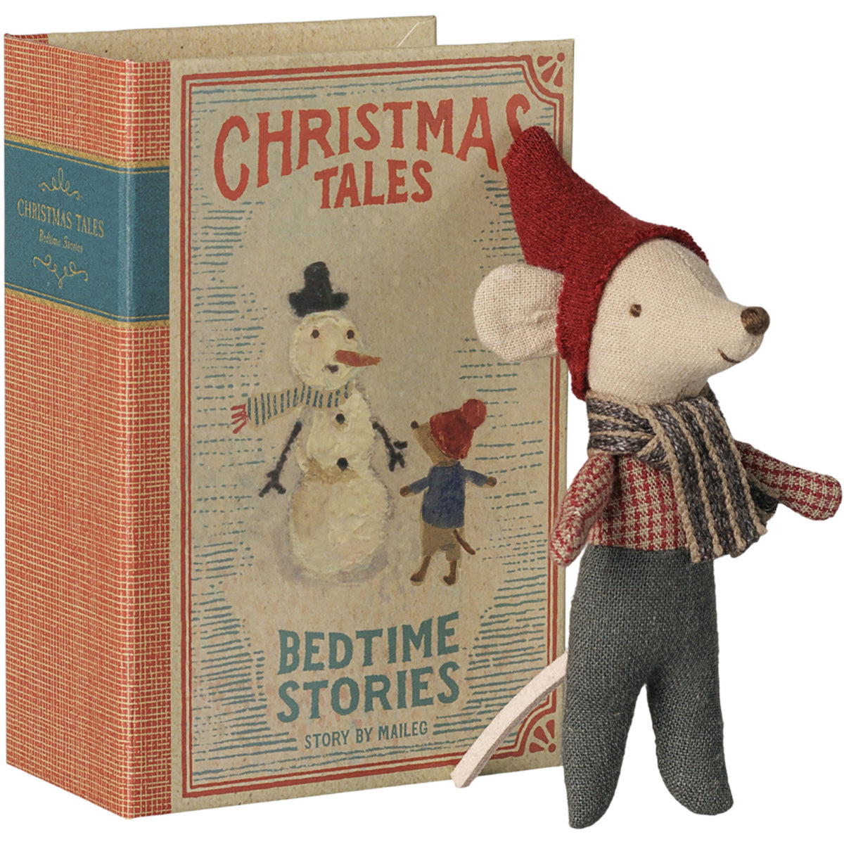 Maileg Julemus, Baby In Book