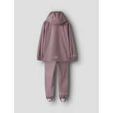 Name It Wistful Mauve Nkndry10 Rain Set Fo Noos