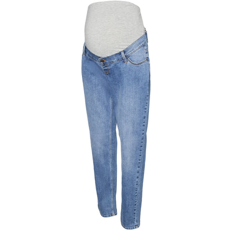 Mama;licious Medium Blue Denim Mlalberte Al Mb Jeans Noos "32