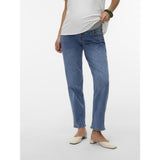 Mama;licious Medium Blue Denim Mlalberte Al Mb Jeans Noos "32