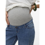 Mama;licious Medium Blue Denim Mlalberte Al Mb Jeans Noos "32
