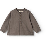 MarMar Structured Soft Cotton Houndstooth Check Totoro Shirt