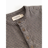 MarMar Structured Soft Cotton Houndstooth Check Totoro Shirt