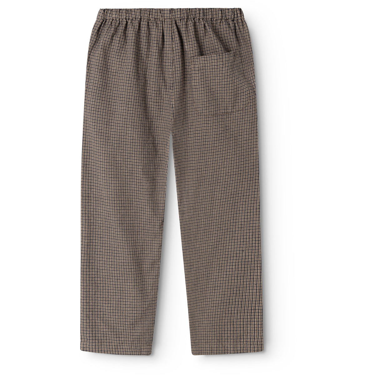 MarMar Structured Soft Cotton Houndstooth Check Panto Pants
