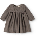 MarMar Structured Soft Cotton Houndstooth Check Dulle Dress