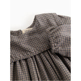 MarMar Structured Soft Cotton Houndstooth Check Dulle Dress