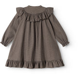 MarMar Structured Soft Cotton Houndstooth Check Dalina Dress