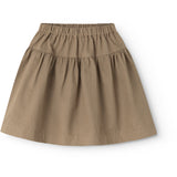 MarMar Herringbone Twill Mud Sylvia L Skirt
