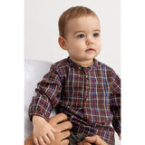 MarMar Check Chocolate Check Totoro Shirt