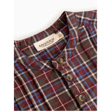 MarMar Check Chocolate Check Totoro Shirt