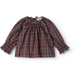MarMar Check Chocolate Check Tonala Blouse