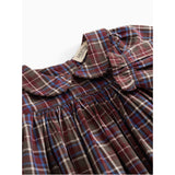 MarMar Check Chocolate Check Dulla B Ls Dress