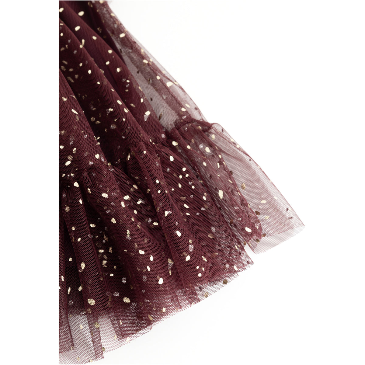 MarMar Ballerina Glitter Deep Mulberry Daya Dress