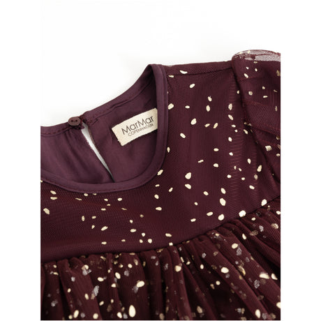 MarMar Ballerina Glitter Deep Mulberry Dionne Dress