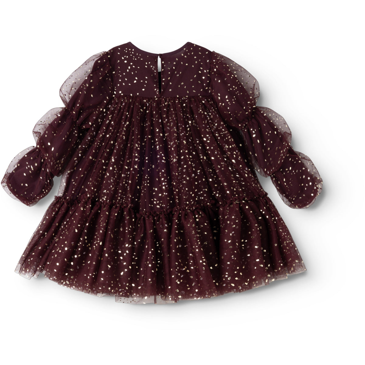 MarMar Ballerina Glitter Deep Mulberry Dionne Dress