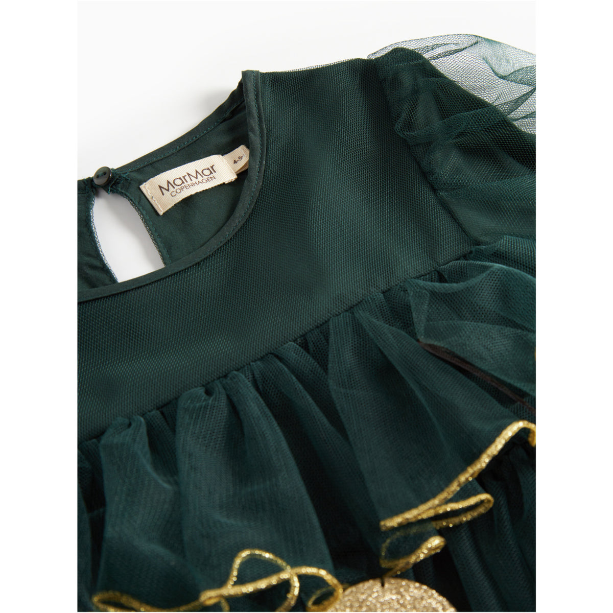 MarMar Ballerina Glitter Dark Leaf December Dress