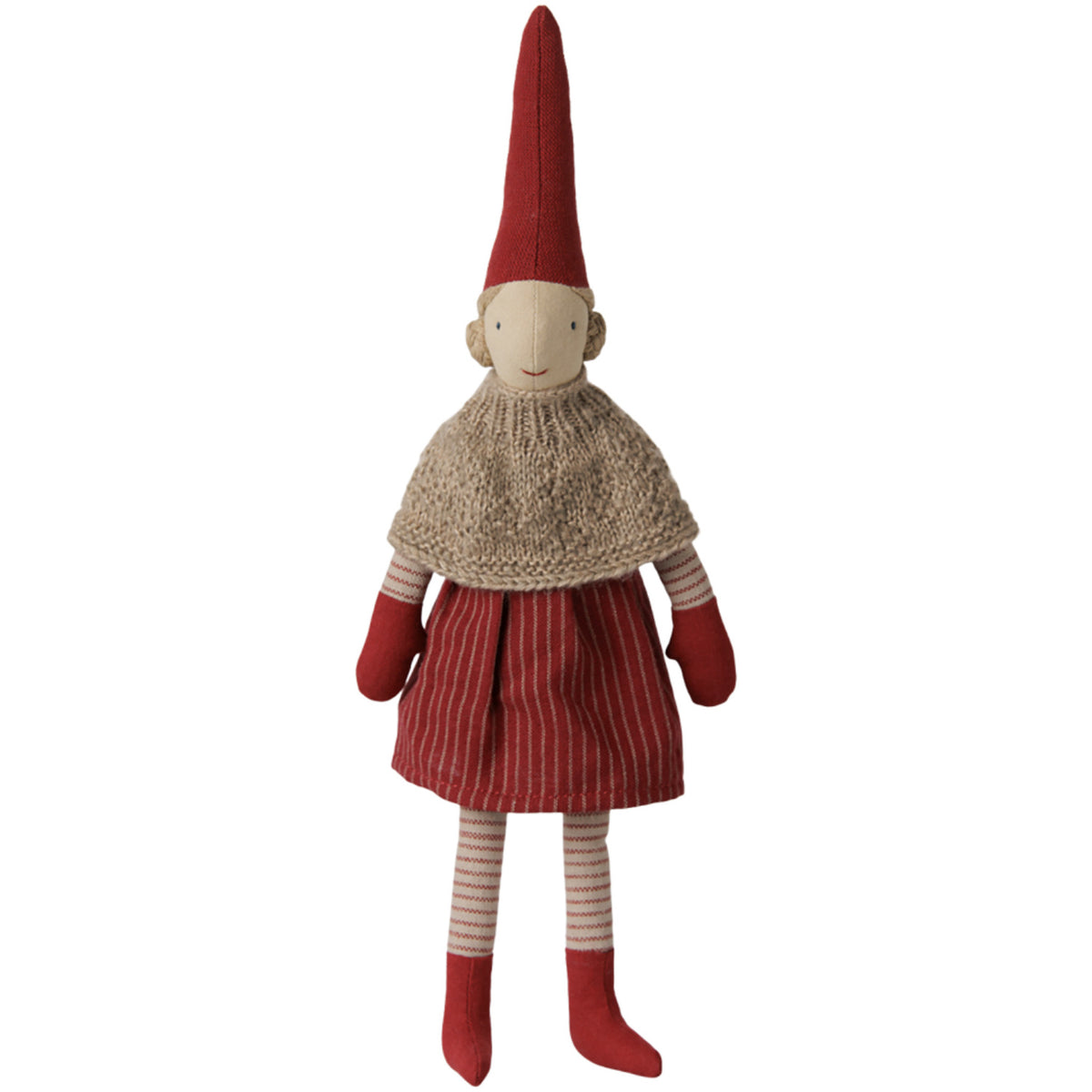 Maileg Pixy, Str. 2 - Pige - Knitted Kappe Og Skirt