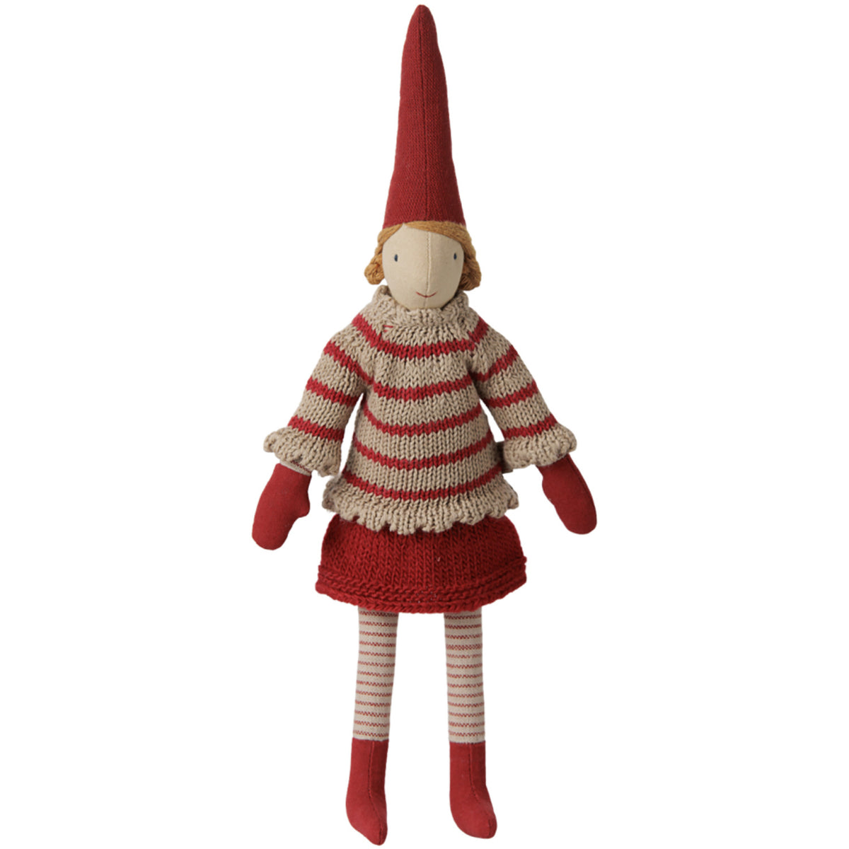 Maileg Pixy, Str. 2 - Pige - Stribet Knitted Sweater