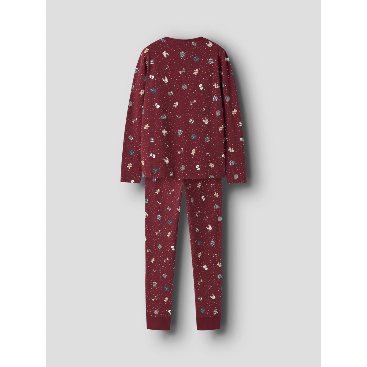 Name It Red Dahlia Christmas Nknvismas Ls Nightset