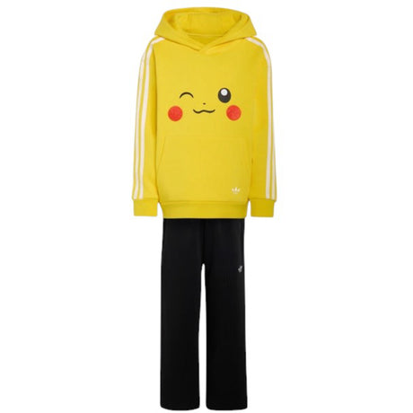 adidas Originals Yellow Black Lo Hoodie Set