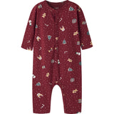 Name It Red Dahlia Christmas Nbnvismas Ls Nightsuit