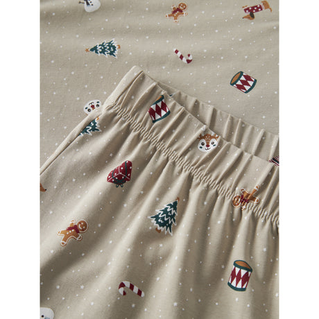 Name It Pure Cashmere Christmas Nanvismas Ls Nightset