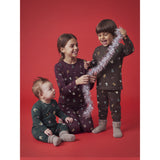 Name It Burgundy Christmas Nmnvismas Ls Nightset