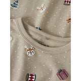 Name It Pure Cashmere Christmas Nmfvismas Ls Nightgown