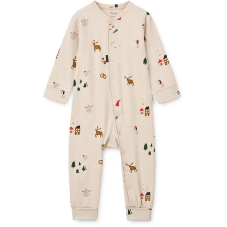 LIEWOOD Holiday / Sandy Birk Grow Printed Pyjamas Jumpsuit