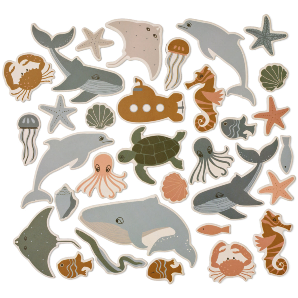 LIEWOOD Sea Creature / Sandy Vento Sea Creature Magnets