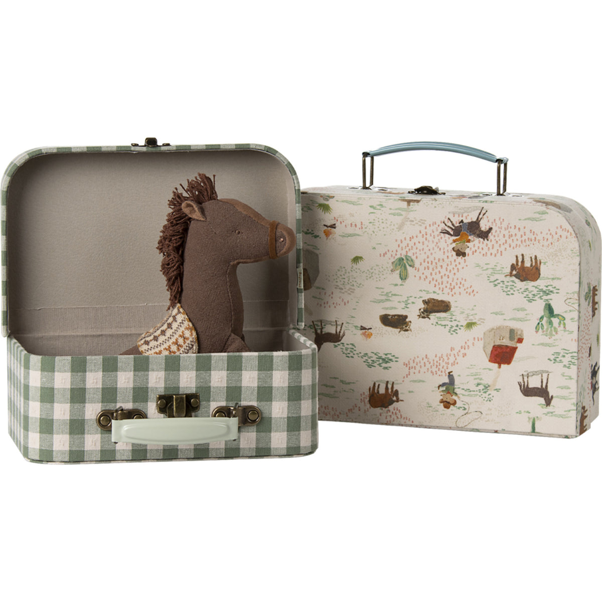 Maileg Suitcase Set, 2 Pcs - Pony