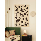 Ferm Living Rose/Multi Lunden Cushion