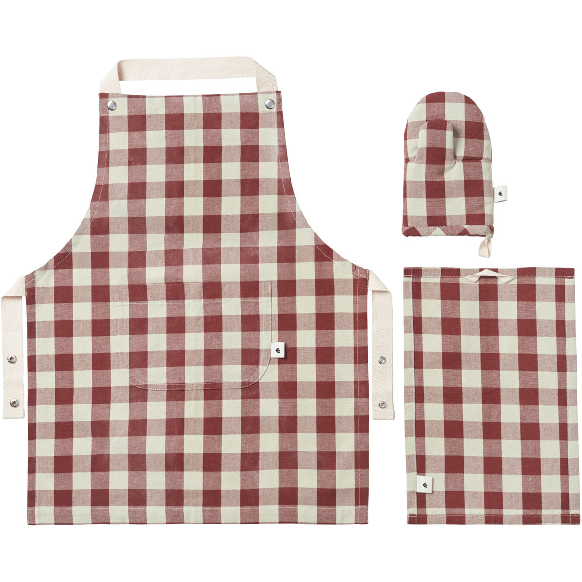 Ferm Living Cinnamon/Grey Green Bothy Kids Kitchen Set