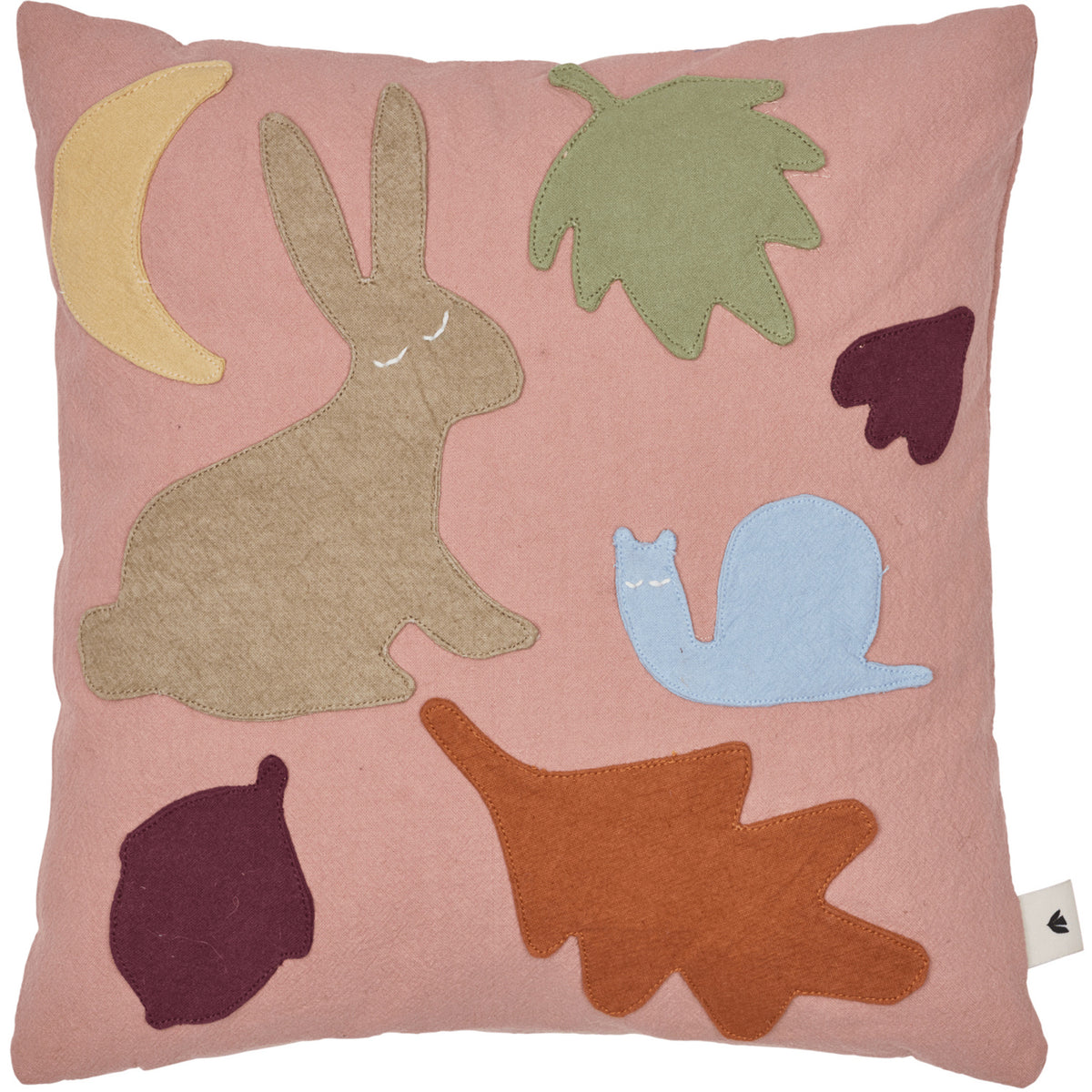 Ferm Living Rose/Multi Lunden Cushion